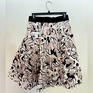 Milly Fit & Flare Abstract Skirt Size 8